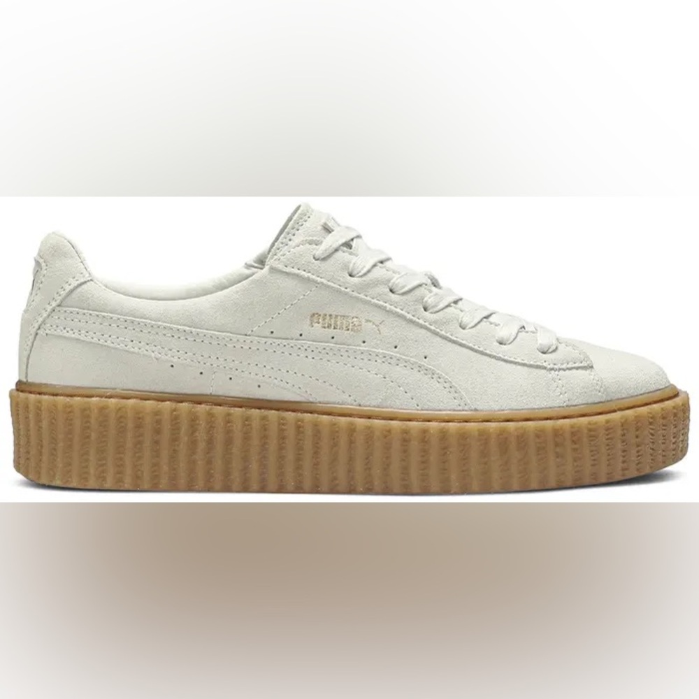 FENTY X PUMA MENS SUEDE CREEPERS PHATTY 'STAR WHITE'